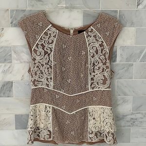 BCBG Maxazria Peplum Top